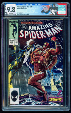 AMAZING SPIDER-MAN #293 CGC 9.8 WHITE PAGES 💎 NEW CUSTOM LABEL CASE