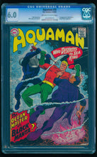 Load image into Gallery viewer, AQUAMAN #35 CGC 6.0 OW WHITE PAGES 🔥 1st BLACK MANTA