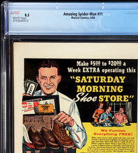 Load image into Gallery viewer, Amazing Spider-Man #11 CGC 8.5 WP 1964 Marvel Comics 2nd Appearance Doctor Octopus