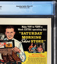 Load image into Gallery viewer, Amazing Spider-Man #11 CGC 8.5 WP 1964 Marvel Comics 2nd Appearance Doctor Octopus