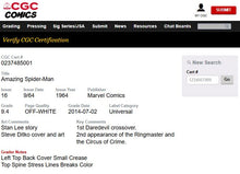 Load image into Gallery viewer, Amazing Spider-Man #16 CGC 9.4 NM 1964 Marvel Comics 1st Daredevil Crossover