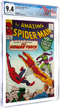 Load image into Gallery viewer, Amazing Spider-Man #17 CGC 9.4 NM 1964 Marvel Comics 2nd Appearance Green Goblin