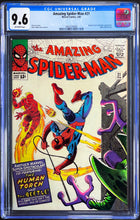 Load image into Gallery viewer, Amazing Spider-Man #21 CGC 9.6 NM+ 1965 Marvel Comics Human Torch &amp; Beetle Appearance