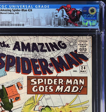Load image into Gallery viewer, Amazing Spider-Man #24 CGC 9.4 1965 Marvel Comics Custom Label Case