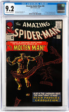 Load image into Gallery viewer, Amazing Spider-Man #28 CGC 9.2 1965 Marvel Comics 1st Appearance Molten Man