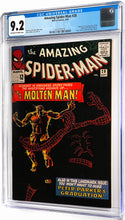 Load image into Gallery viewer, Amazing Spider-Man #28 CGC 9.2 1965 Marvel Comics 1st Appearance Molten Man