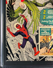 Load image into Gallery viewer, Amazing Spider-Man #2 CGC 8.5 WP 1963 Marvel Comics 1st App Vulture (Graded 2004)