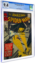 Load image into Gallery viewer, Amazing Spider-Man #30 CGC 9.4 WP 1965 Marvel Comics 1st Appearance Cat Burglar