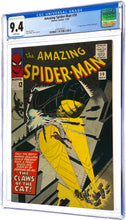 Load image into Gallery viewer, Amazing Spider-Man #30 CGC 9.4 WP 1965 Marvel Comics 1st Appearance Cat Burglar