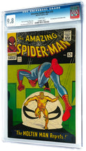 Load image into Gallery viewer, Amazing Spider-Man #35 CGC 9.8 WP 1966 Marvel Comics 2nd Molten Man (1 of only 3)