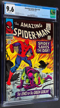 Load image into Gallery viewer, Amazing Spider-Man #40 CGC 9.6 White Pages 1966 Marvel Comics Origin Green Goblin
