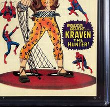 Load image into Gallery viewer, Amazing Spider-Man #47 CGC 9.8 WP 1967 Marvel Comics Kraven the Hunter Classic Cover