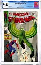 Load image into Gallery viewer, Amazing Spider-Man #48 CGC 9.8 WP 1967 Marvel Comics 1st New Vulture (1 of 18)