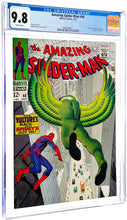 Load image into Gallery viewer, Amazing Spider-Man #48 CGC 9.8 WP 1967 Marvel Comics 1st New Vulture (1 of 18)