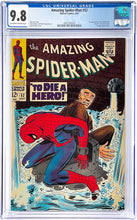 Load image into Gallery viewer, Amazing Spider-Man #52 CGC 9.8 1967 Marvel Comics 1st Appearance Joe Robertson
