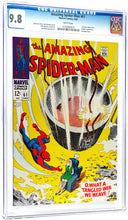 Load image into Gallery viewer, Amazing Spider-Man #61 CGC 9.8 WP 1968 Marvel Comics 1st Gwen Stacy Cover