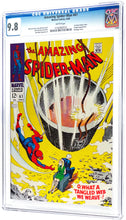 Load image into Gallery viewer, Amazing Spider-Man #61 CGC 9.8 WP 1968 Marvel Comics 1st Gwen Stacy Cover