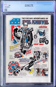 AVENGERS #144 CGC 9.6 WHITE PAGES 💎 1st HELLCAT (UNPRESSED)