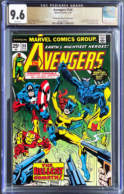 AVENGERS #144 CGC 9.6 WHITE PAGES 💎 Don/Maggie THOMPSON PEDIGREE