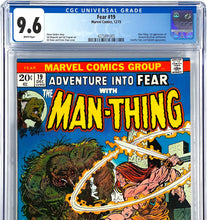Load image into Gallery viewer, Adventure Into Fear #19 CGC 9.6 White 1st Appearance Howard the Duck 1973 Marvel Comics