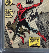 Load image into Gallery viewer, Amazing Fantasy #15 CGC Signed Stan Lee 1962 Marvel Comics Origin &amp; 1st Spider-Man