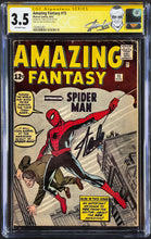 Load image into Gallery viewer, Amazing Fantasy #15 CGC Signed Stan Lee 1962 Marvel Comics Origin &amp; 1st Spider-Man