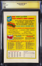 Load image into Gallery viewer, Amazing Spider-Man #1 CGC 9.8 Signed Stan Lee 1966 Marvel Comics Golden Record Reprint