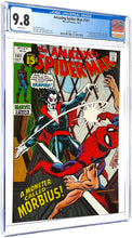 Load image into Gallery viewer, Amazing Spider-Man #101 CGC 9.8 White Pages 1971 Marvel Comics 1st Appearance Morbius