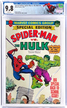 Load image into Gallery viewer, Amazing Spider-Man #119 CGC 9.8 WP 1973 Marvel Comics + Special Edition Spider-Man vs. Hulk #1 CGC 9.8