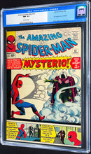 Load image into Gallery viewer, Amazing Spider-Man #13 CGC 9.2 1964 Marvel Comics 1st Appearance Mysterio (Unpressed)