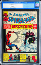 Load image into Gallery viewer, Amazing Spider-Man #13 CGC 9.2 1964 Marvel Comics 1st Appearance Mysterio (Unpressed)