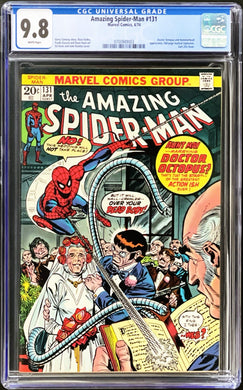 Amazing Spider-Man #131 CGC 9.8 White 1974 Marvel Comics Bronze Age John Romita