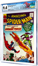 Load image into Gallery viewer, Amazing Spider-Man #17 CGC 9.4 NM 1964 Marvel Comics 2nd Appearance Green Goblin