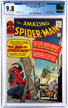Load image into Gallery viewer, Amazing Spider-Man #18 CGC 9.8 1964 Marvel Comics 1st Appearance Ned Leeds (1 of 7)