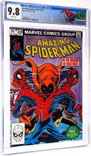 Load image into Gallery viewer, Amazing Spider-Man 238 CGC 9.8 WP 1983 Marvel Comics 1st Appearance Hobgoblin "Tattooz" Insert