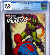 Load image into Gallery viewer, Amazing Spider-Man #25 Variant CGC 9.8 White 1:1000 Romita Remastered Edition 2017 Marvel Comics