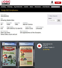 Load image into Gallery viewer, Amazing Spider-Man #29 CGC 9.8 1965 Marvel Comics 2nd Appearance Scorpion (1 of 9)