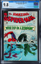 Load image into Gallery viewer, Amazing Spider-Man #29 CGC 9.8 1965 Marvel Comics 2nd Appearance Scorpion (1 of 9)