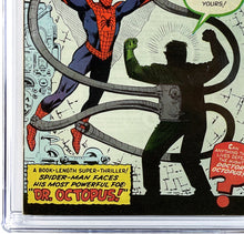 Load image into Gallery viewer, Amazing Spider-Man #3 CGC 8.5 OWW 1963 Marvel Comics 1st Appearance Doctor Octopus