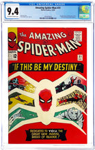 Load image into Gallery viewer, Amazing Spider-Man #31 CGC 9.4 NM 1965 Marvel Comics 1st Appearance Gwen Stacy