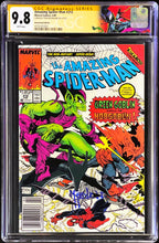 Load image into Gallery viewer, Amazing Spider-Man #312 CGC 9.8 Newsstand Signed McFarlane SS 1989 Marvel Comics