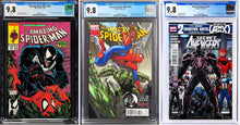 Load image into Gallery viewer, Amazing Spider-Man #316 #654 CGC 9.8 + Secret Avengers #23 Marvel Comics Set of 3 Venom Keys