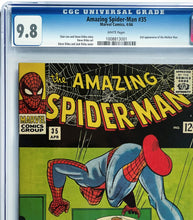 Load image into Gallery viewer, Amazing Spider-Man #35 CGC 9.8 WP 1966 Marvel Comics 2nd Molten Man (1 of only 3)