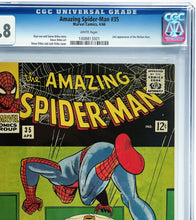 Load image into Gallery viewer, Amazing Spider-Man #35 CGC 9.8 WP 1966 Marvel Comics 2nd Molten Man (1 of only 3)