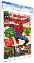 Load image into Gallery viewer, Amazing Spider-Man #38 CGC 9.8 WP 1966 Marvel Comics Last Steve Ditko (1 of 10)