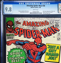 Load image into Gallery viewer, Amazing Spider-Man #38 CGC 9.8 WP 1966 Marvel Comics Last Steve Ditko (1 of 10)