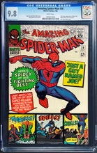 Load image into Gallery viewer, Amazing Spider-Man #38 CGC 9.8 WP 1966 Marvel Comics Last Steve Ditko (1 of 10)