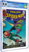 Load image into Gallery viewer, Amazing Spider-Man #39 CGC 9.4 White Pages 1966 Marvel Comics 1st John Romita Art