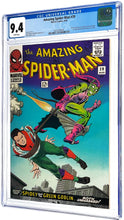 Load image into Gallery viewer, Amazing Spider-Man #39 CGC 9.4 White Pages 1966 Marvel Comics 1st John Romita Art