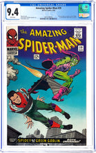 Load image into Gallery viewer, Amazing Spider-Man #39 CGC 9.4 White Pages 1966 Marvel Comics 1st John Romita Art